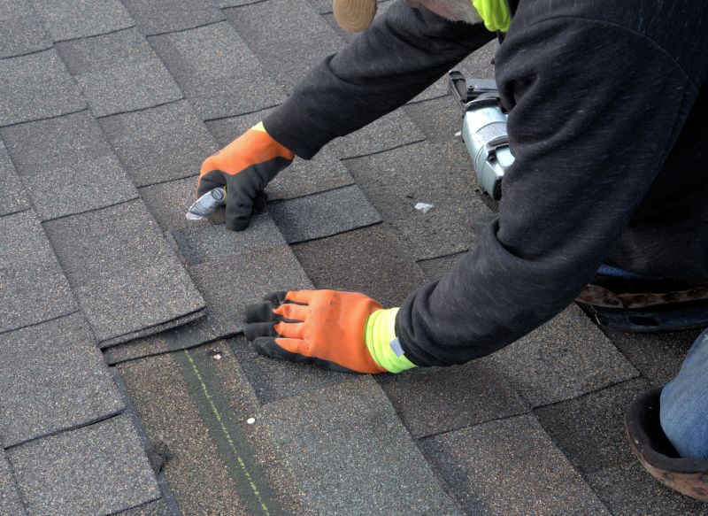 Installing Roofing Shingles